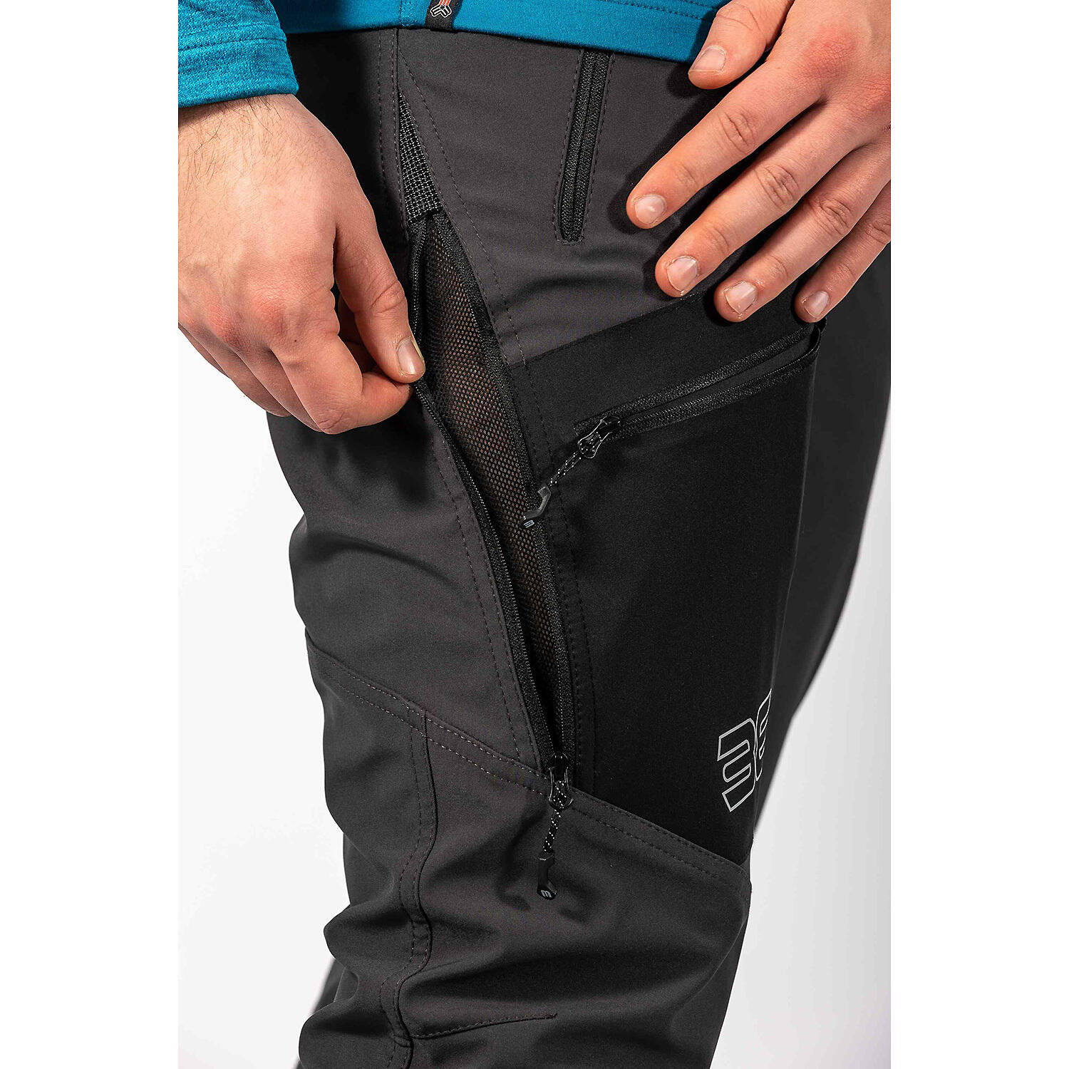 Herren Softshell-Tourenhose Seilschaft 6/7
