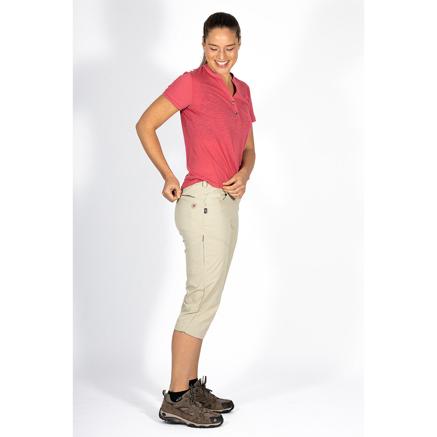 Damen Caprihose Sidney elastic 3/7