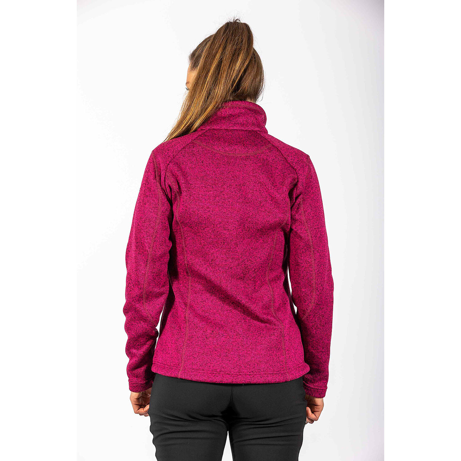 Damen Strickfleecejacke Brixen 4/4
