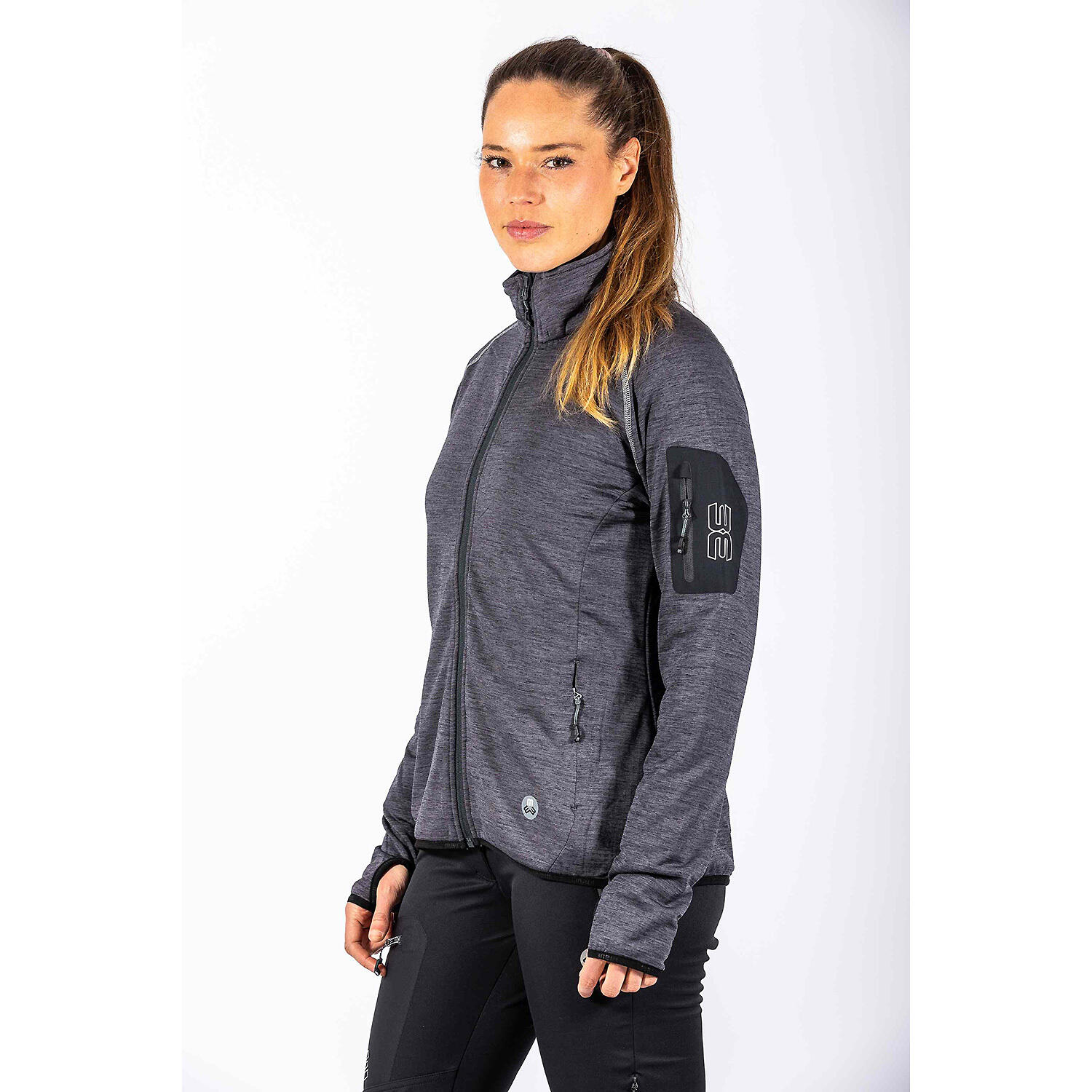 Damen Fleecejacke Megastretch Gratlspitze II 2/2