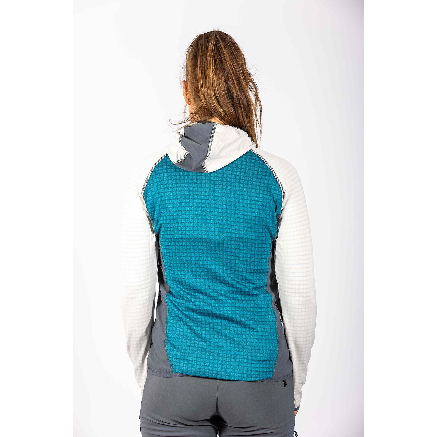 Damen Stretchfleecejacke Chiemgau II mit Kapuze 4/6