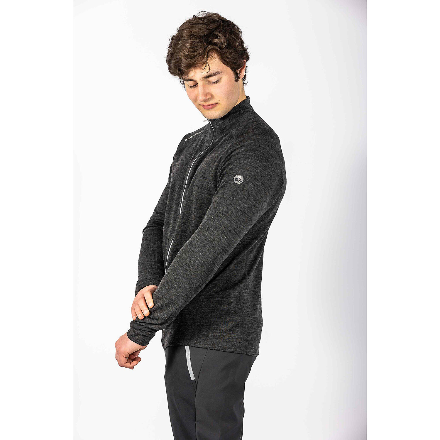 Herren Fleecejacke Brisi Merino 3/6