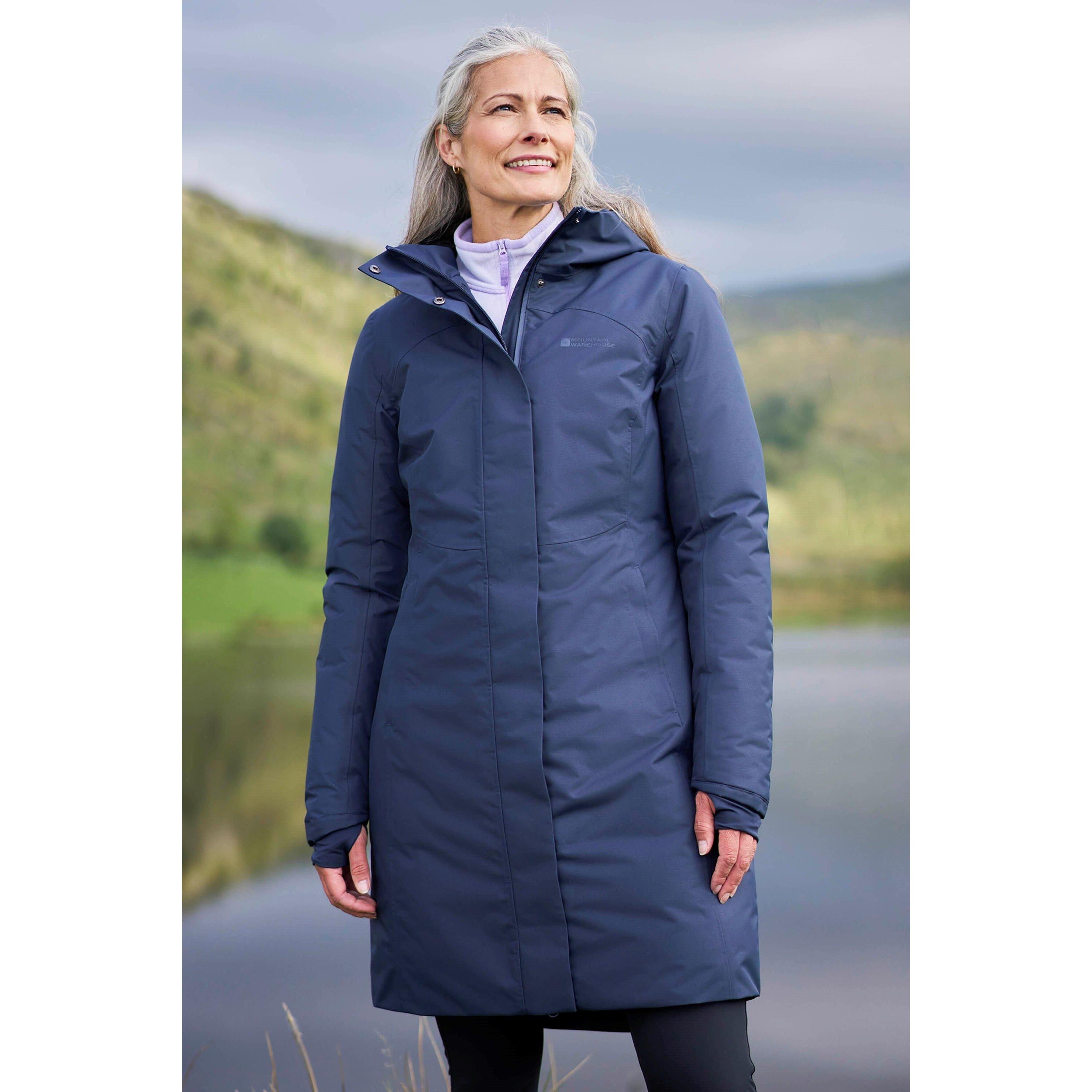 Mountain Warehouse Womens/Ladies Polar Down Long Length Hybrid Jacket