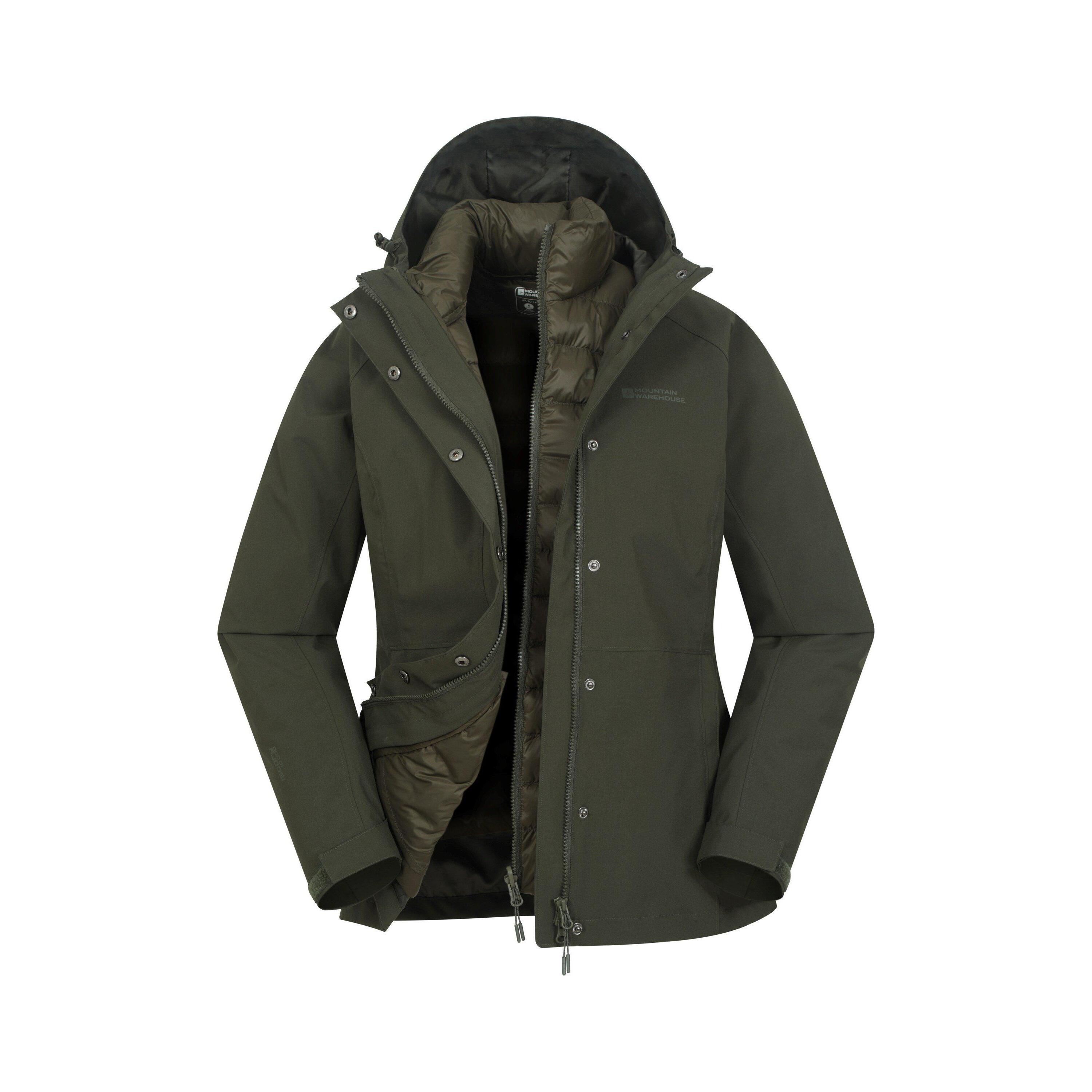 Mountain Warehouse Womens/Ladies Alaskan 3 in 1 Padded Jacket