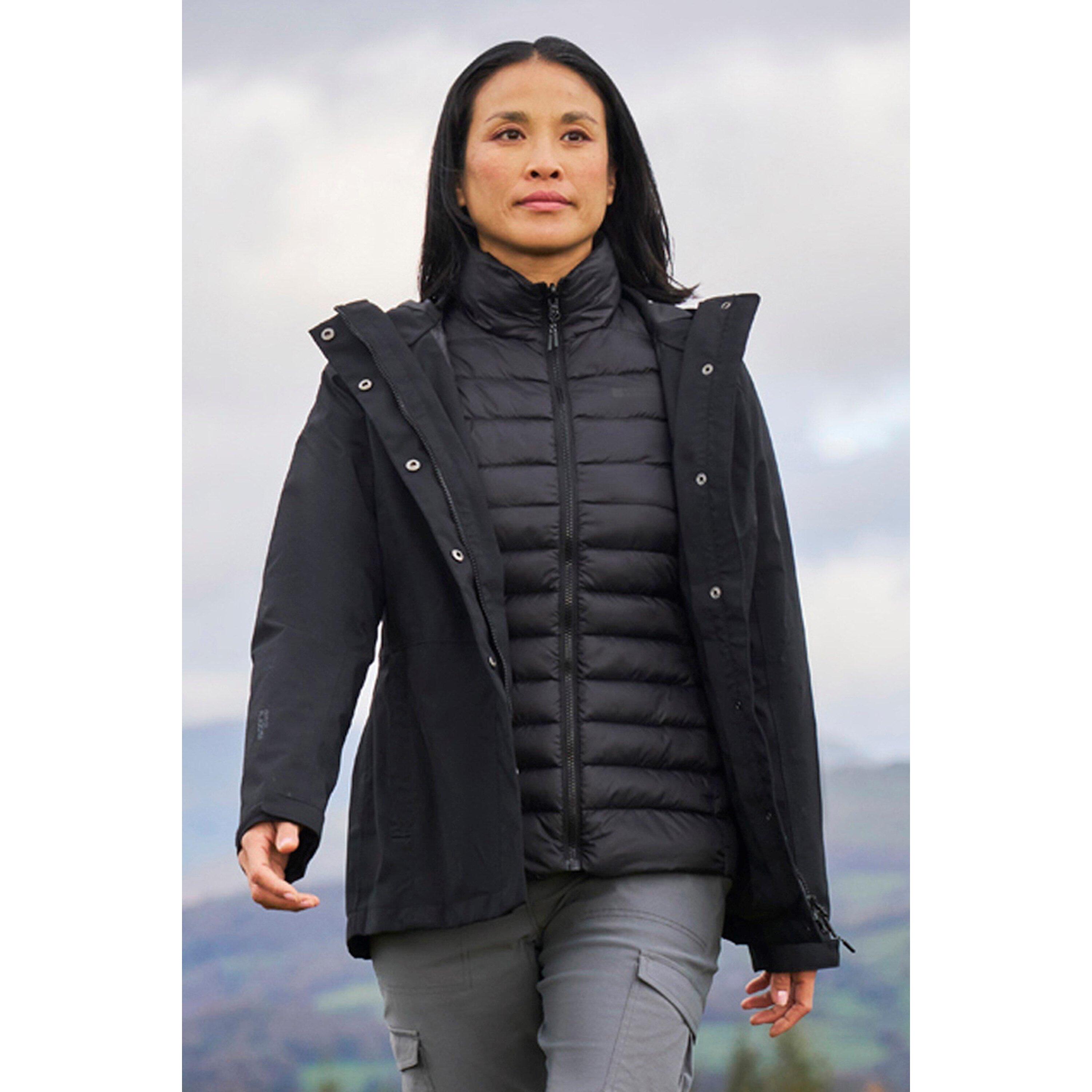Mountain Warehouse Womens/Ladies Alaskan 3 in 1 Padded Jacket