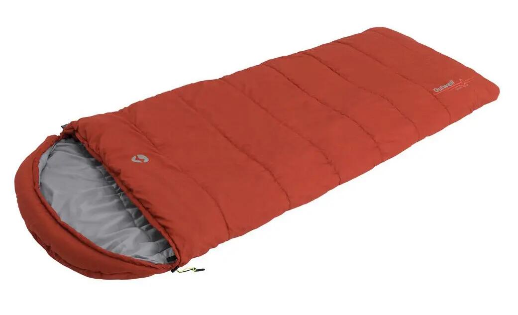 Sac de cama Outwell Campion Lux Laranja Queimada 2/3
