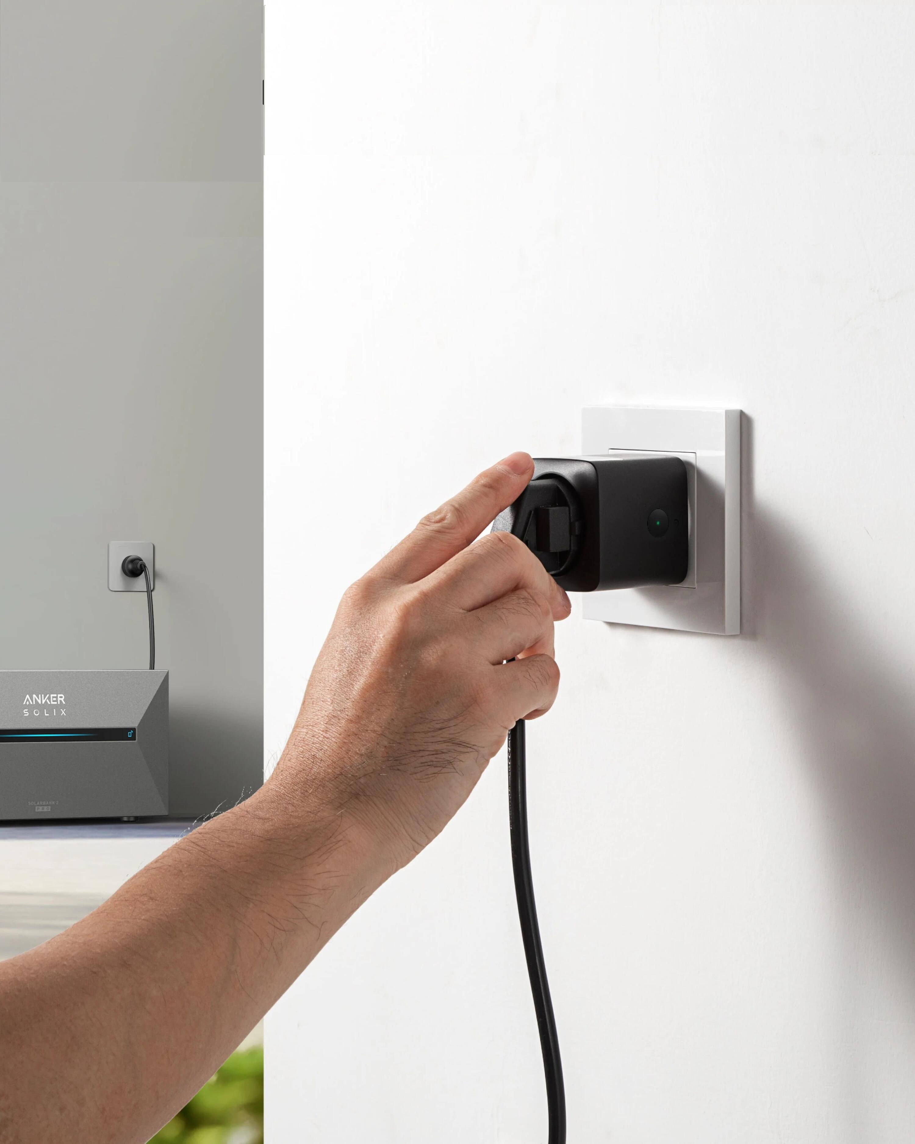 Anker SOLIX Smart Plug, compatibel met Solarbank 2 3/7