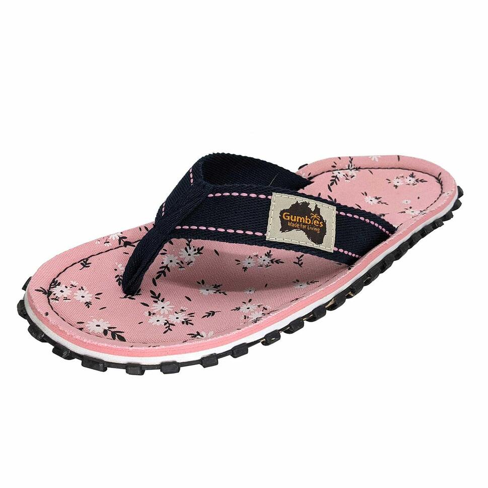 Japonki damskie Gumbies Islander Canvas Flip-Flops