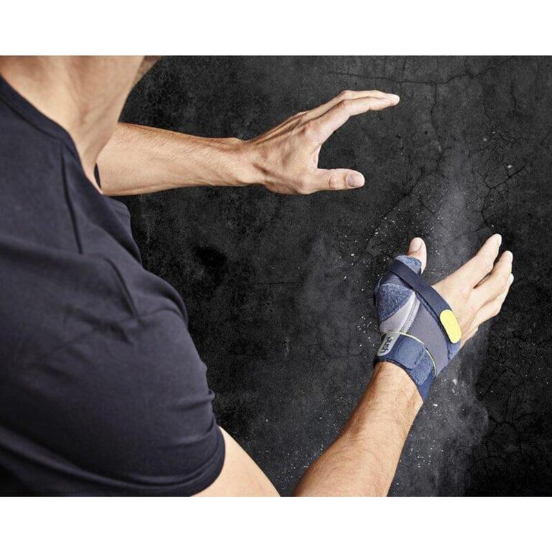 Push Sports Gris gauche Taille brace pouce M