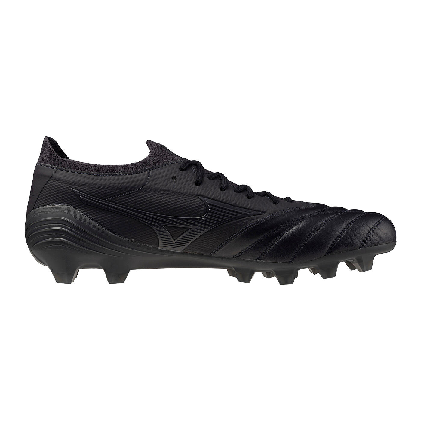 Scarpe da calcio Mizuno Morelia Neo IV B Japan Total Black 3/5
