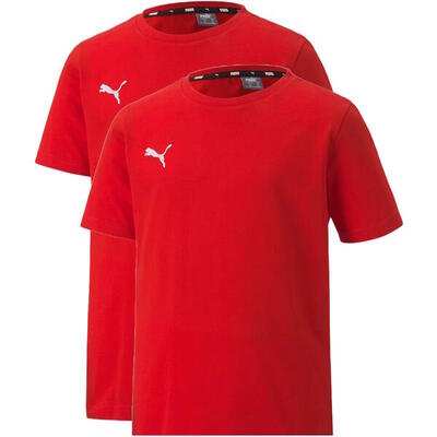 T-shirt puma teamgoal 23 65670901-2pack, rood, kinderen