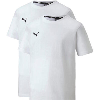 Maglietta Puma Teamgoal 23 65670904-2pack. Bianca. Bambini