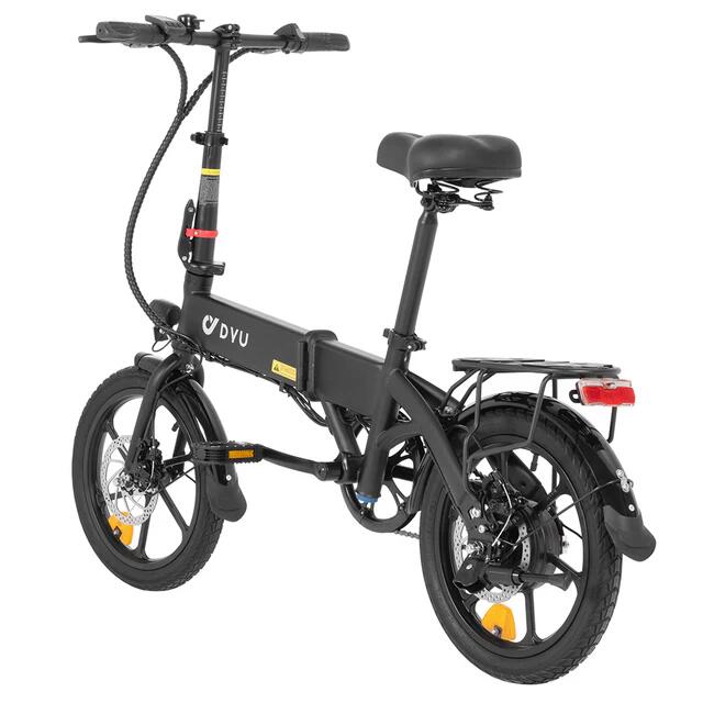 Bici elettrica 16" 250W 36V 17,5Ah 60 km autonomia con cestino 7/7