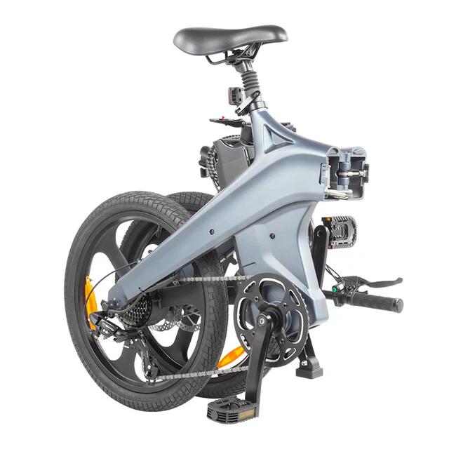 Bici elettrica da città DYU T1 motore 250W batteria 36V 10Ah 3/4
