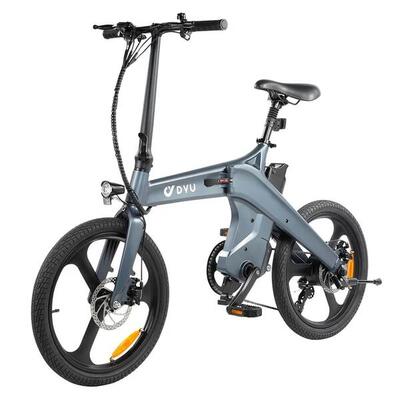 Elektrische stadsfiets dyu t1 20" banden 250w motor 36v 10ah accu