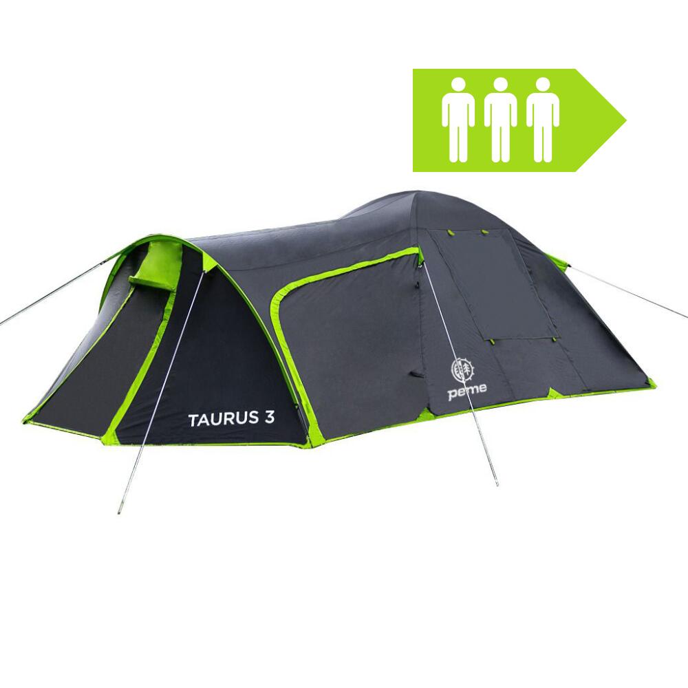Peme Taurus 3-Person Camping Tent – Spacious, Waterproof & Easy to Pitch