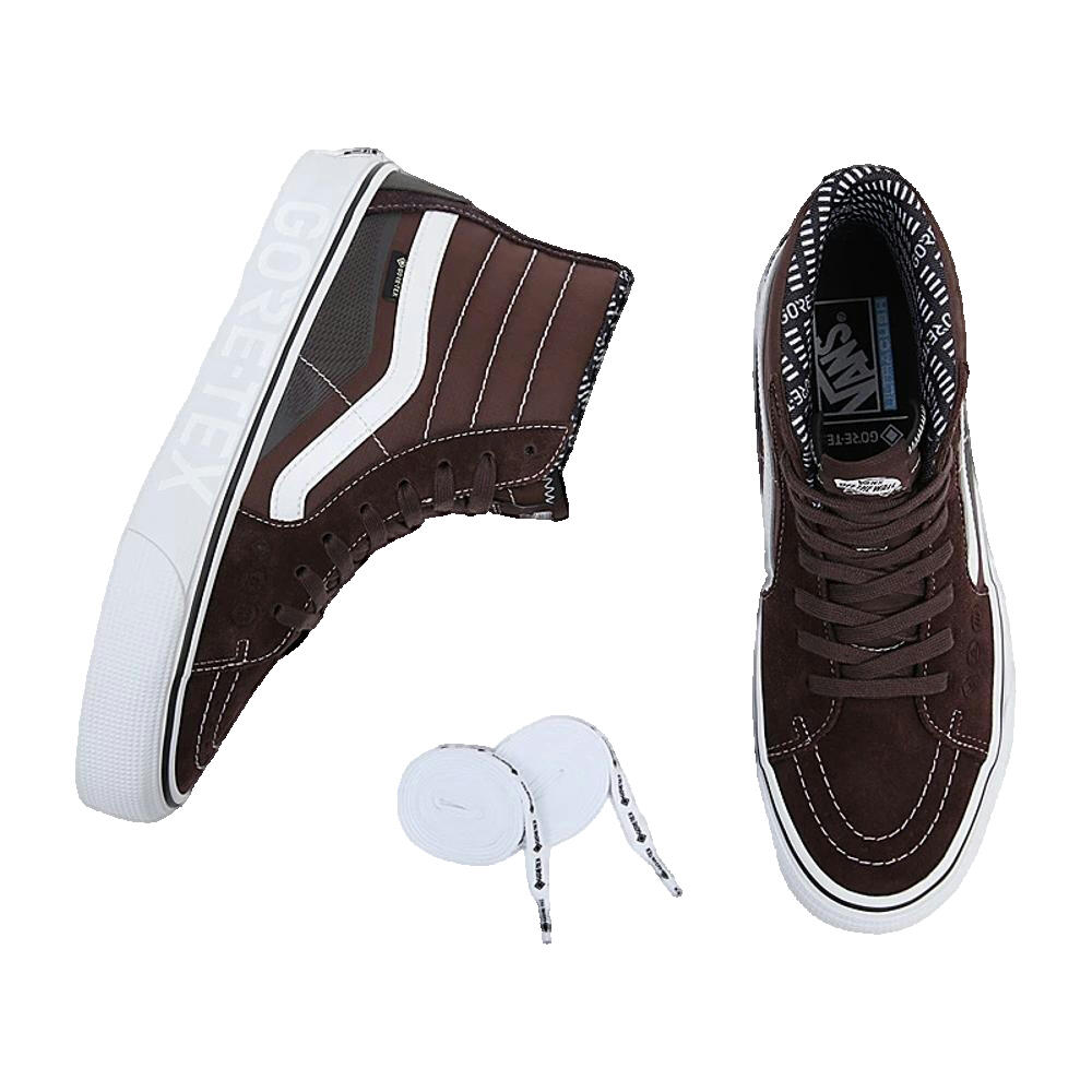 Chaussures Hommes Vans Sk8-Hi Gore-Tex Hi Dry Marron 3/3