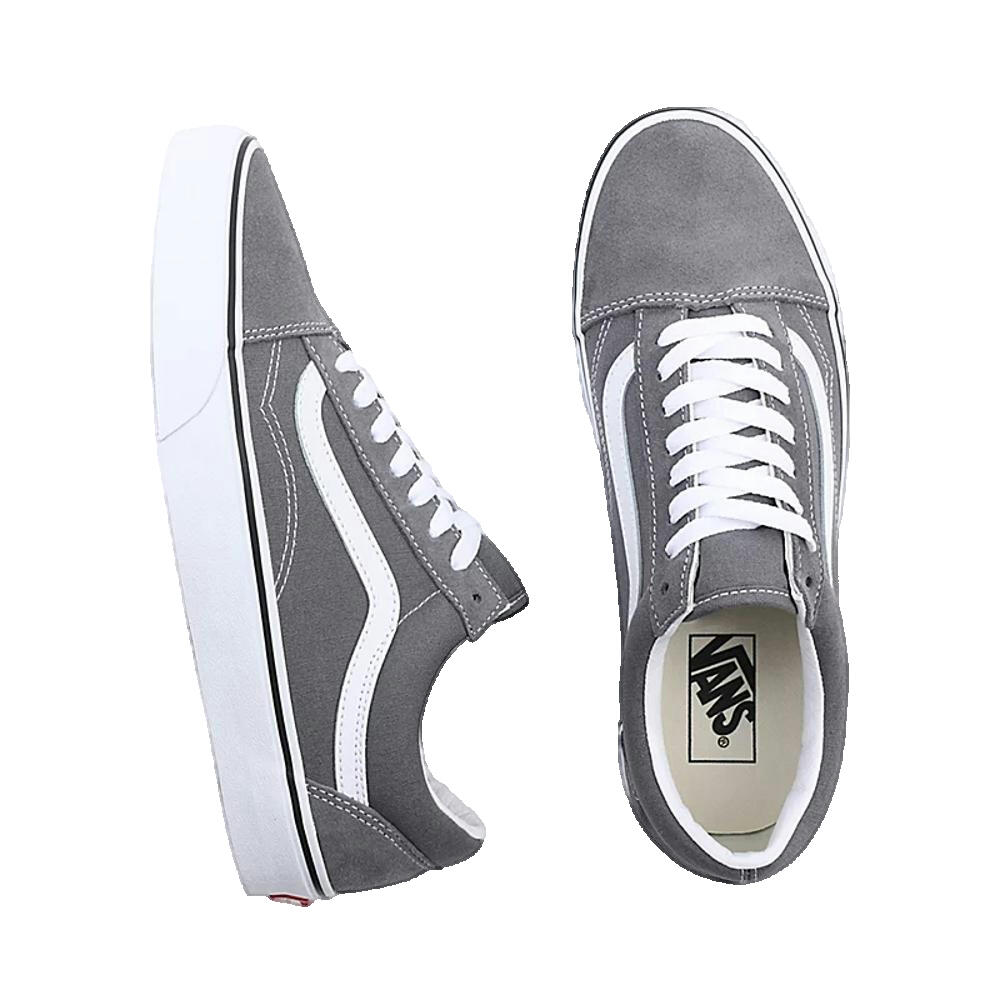 Chaussures Vans Old Skool gris pour homme 3/3