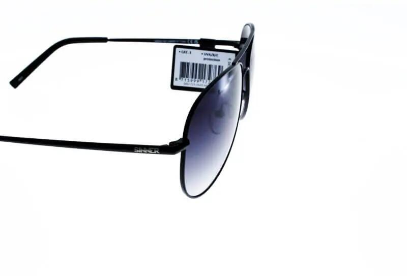 Ochelari de soare SINNER Morin, Negru, Unisex 3/5