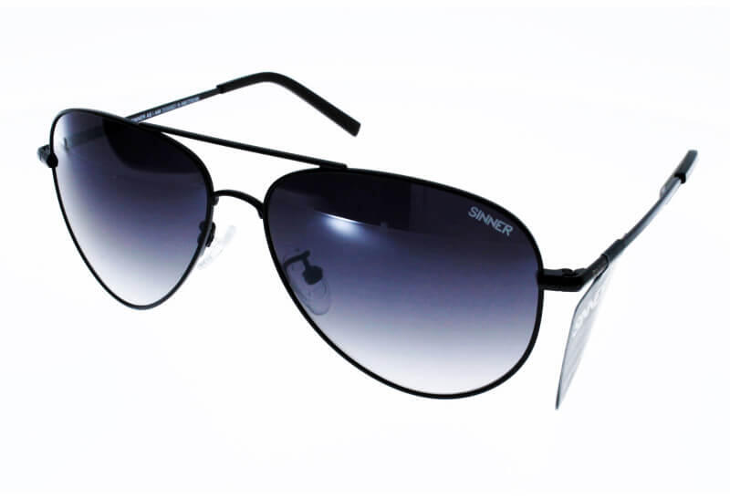 Ochelari de soare SINNER Morin, Negru, Unisex