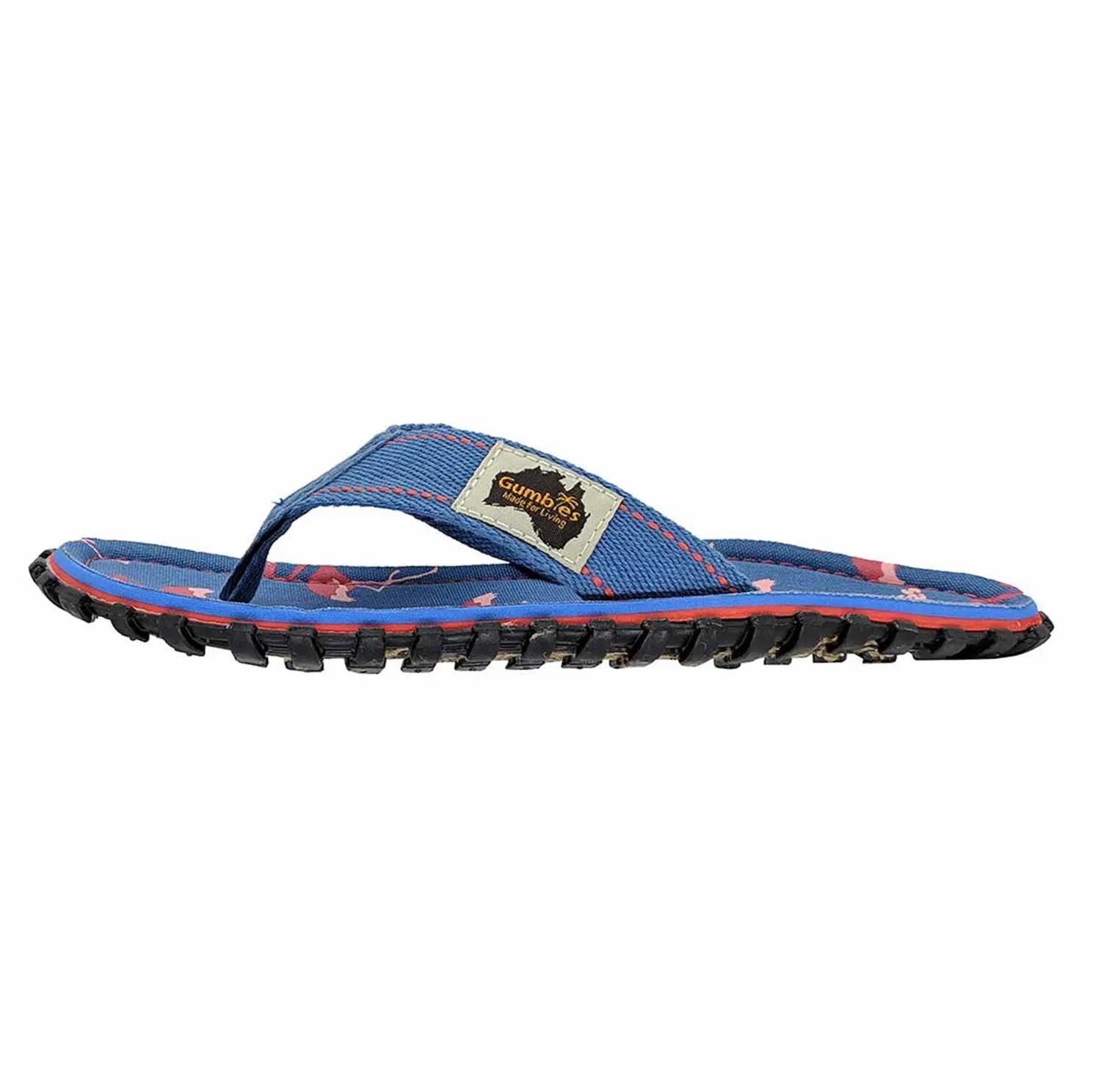 Womens Poolside Cotton Flip Flops Slip On Islander 3/4