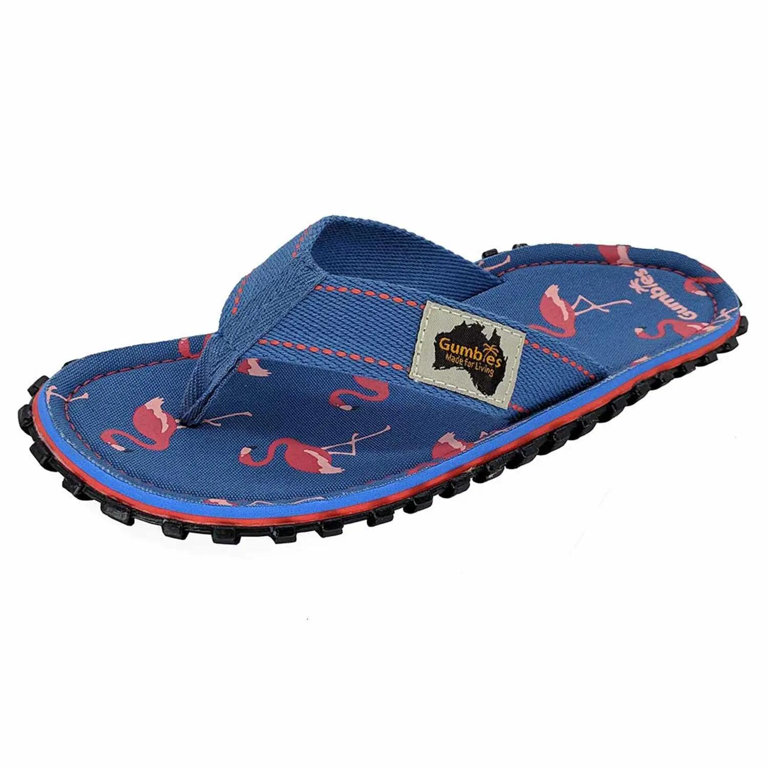 Womens Poolside Cotton Flip Flops Slip On Islander 2/4