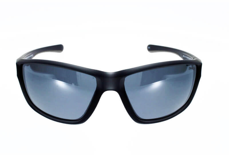 Eyak Unisex Cycling Sunglasses - Crystal Black, Polarised Smoke Mirror Cat.3 5/5