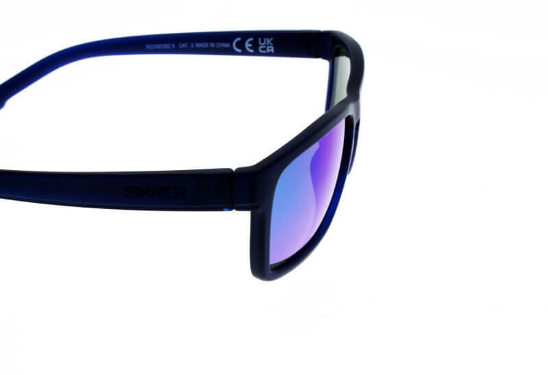 Lunettes de soleil homme Bleu foncé 3/5