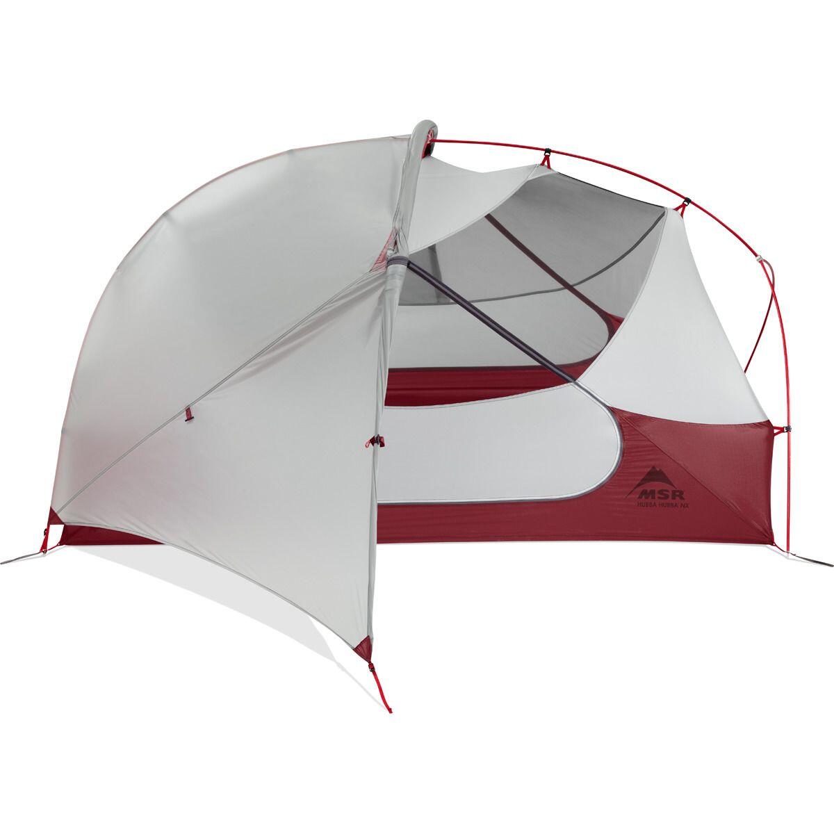 Tenda para caminhada 2Pessoas MSR Hubba Hubba NX cinza 2/7