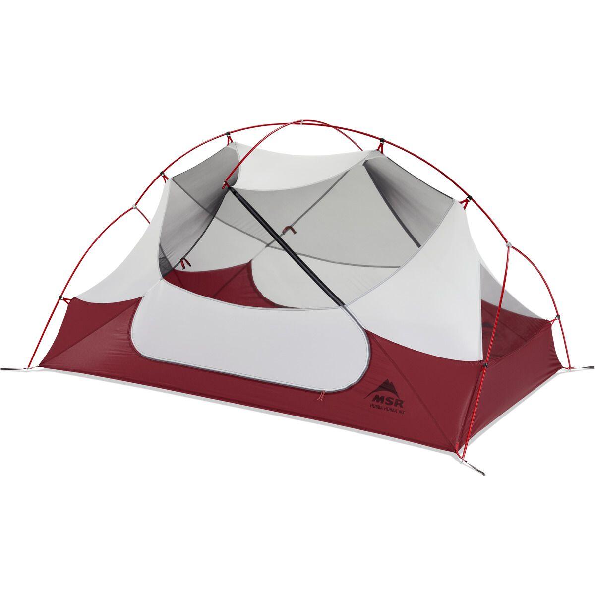 Tenda para caminhada 2Pessoas MSR Hubba Hubba NX cinza 3/7