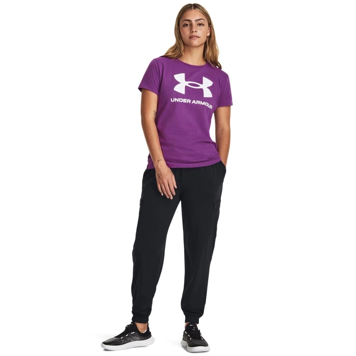 Koszulka damska Under Armour SPORTSTYLE LOGO SS 4/6
