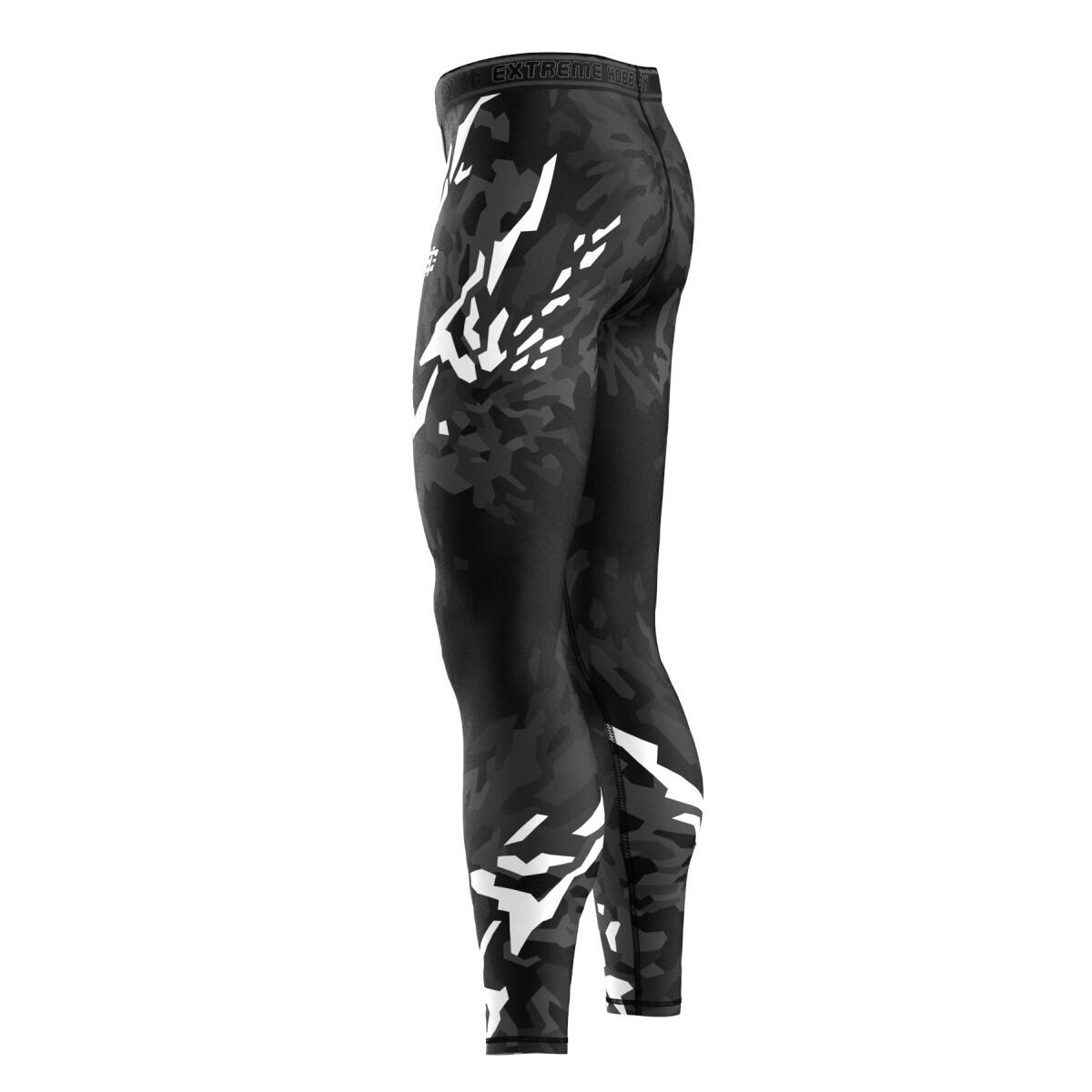 Sportleggings für Herren EXTREME HOBBY BLACK PANTHER 4/7