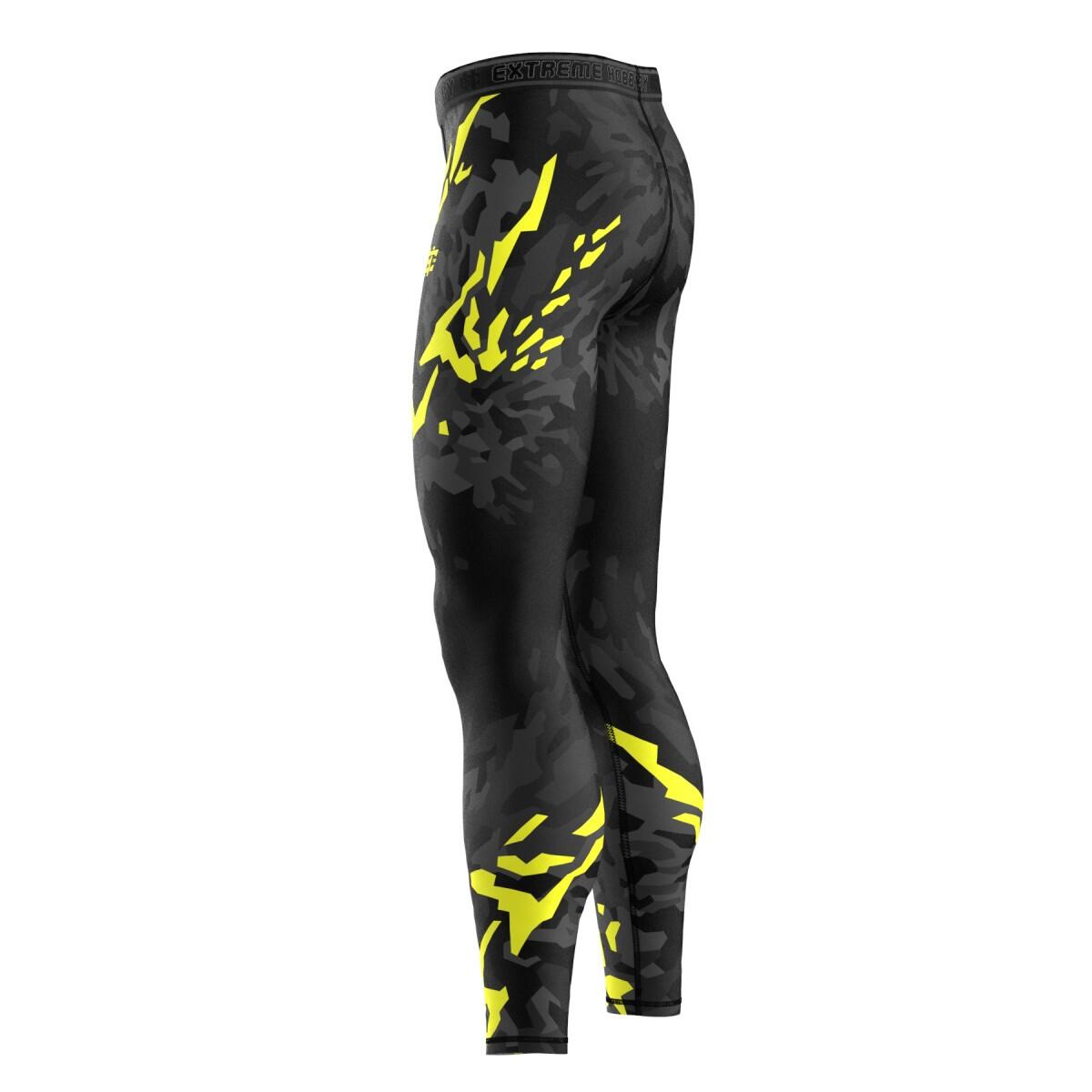 Leggings sportivi da uomo EXTREME HOBBY BLACK PANTHER 4/7