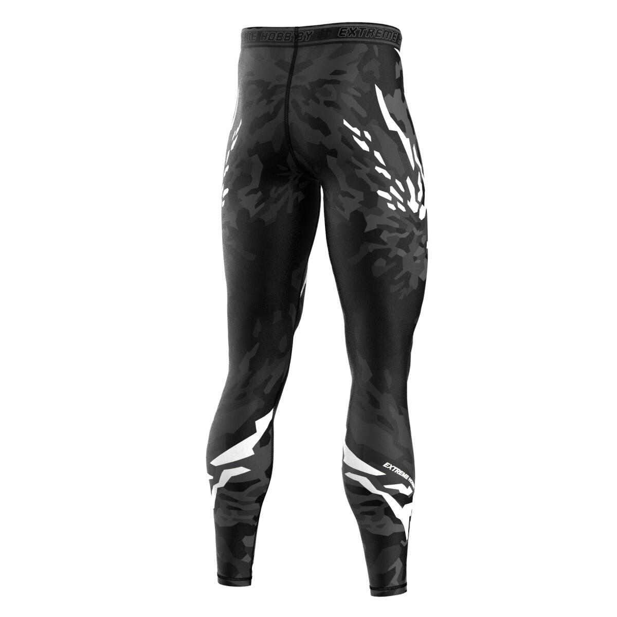Sportleggings für Herren EXTREME HOBBY BLACK PANTHER 2/7