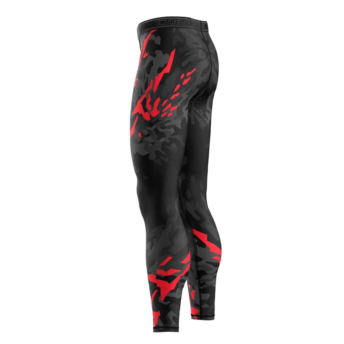 Leggings sportivi da uomo EXTREME HOBBY BLACK PANTHER 4/7