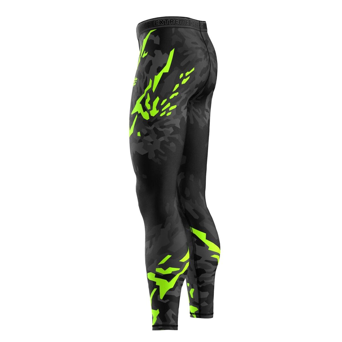 Leggings de sport pour hommes EXTREME HOBBY BLACK PANTHER 4/7