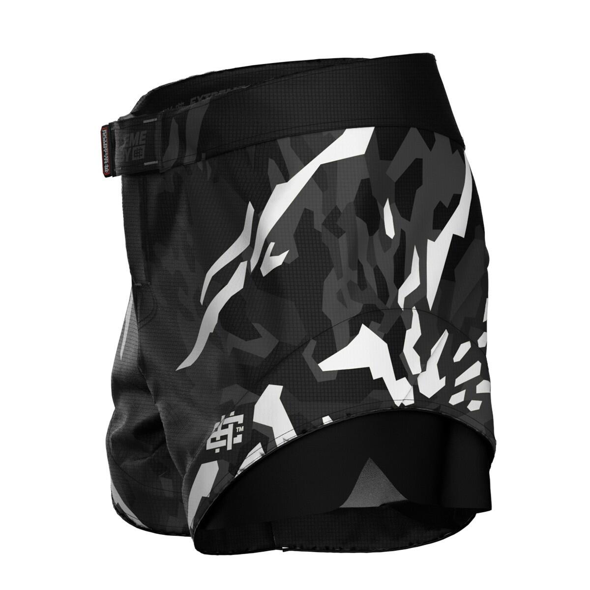 Combat short de MMA, BJJ, Muay Thai pour homme EXTREME HOBBY BLACK PANTHER 4/6