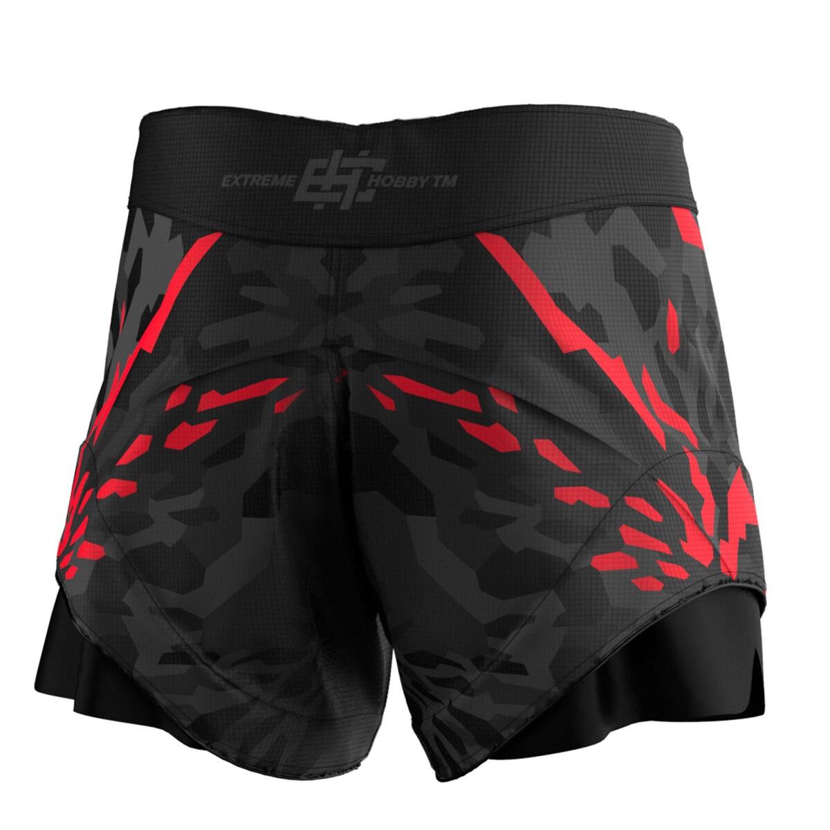 Combat short de MMA, BJJ, Muay Thai pour homme EXTREME HOBBY BLACK PANTHER 2/6