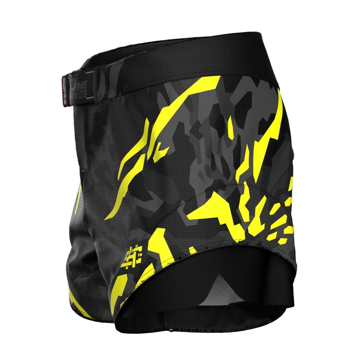 Combat short de MMA, BJJ, Muay Thai pour homme EXTREME HOBBY BLACK PANTHER 4/6