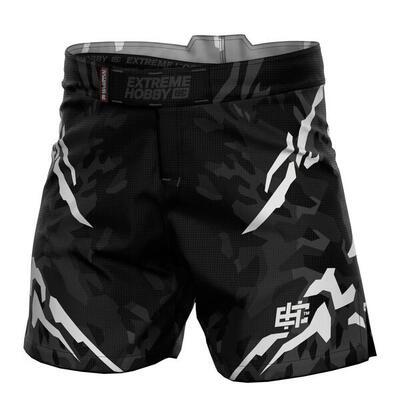 Sportshort voor heren – training en gym extreme hobby black panther