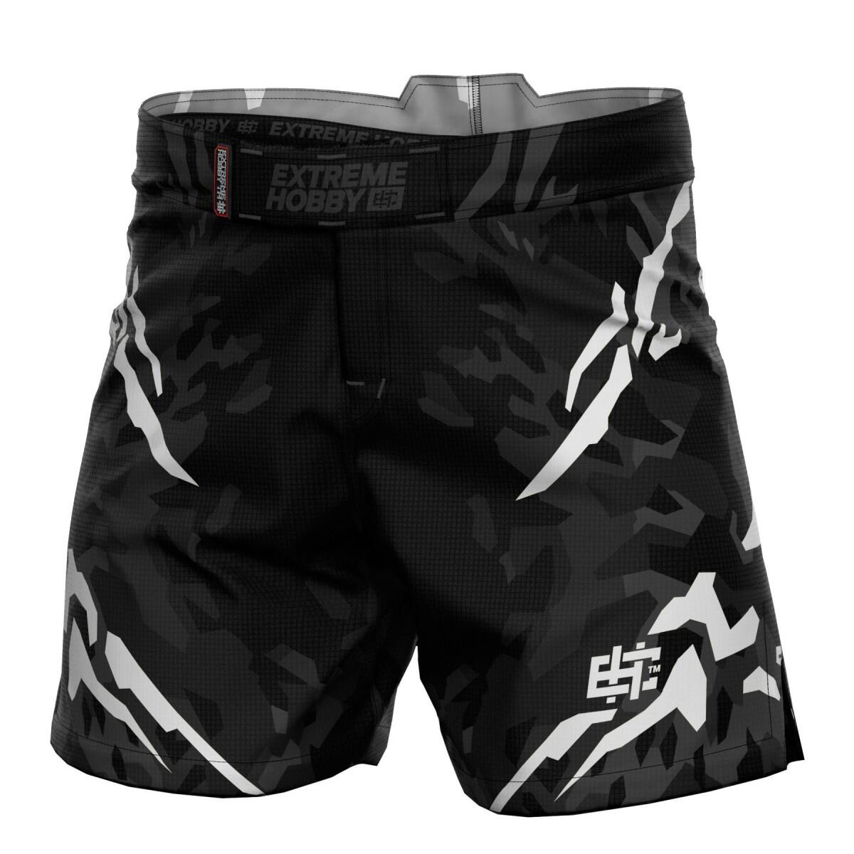 Extreme Hobby - Shorts De Sport Pour Hommes – Entraînement Et Salle Extreme Hobby Black Panther - Short - Blanc|noir - 48 Xl - Decathlon
