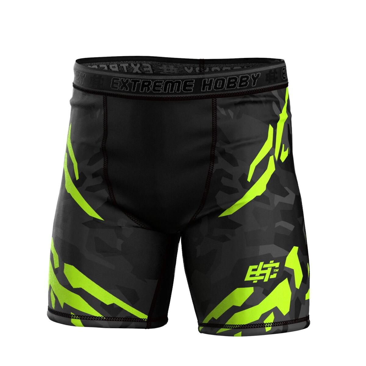 Extreme Hobby - Shorts Vale Tudo Mma Pour Hommes Extreme Hobby Black Panther - Short - Noir|vert - 42 M/l - Decathlon