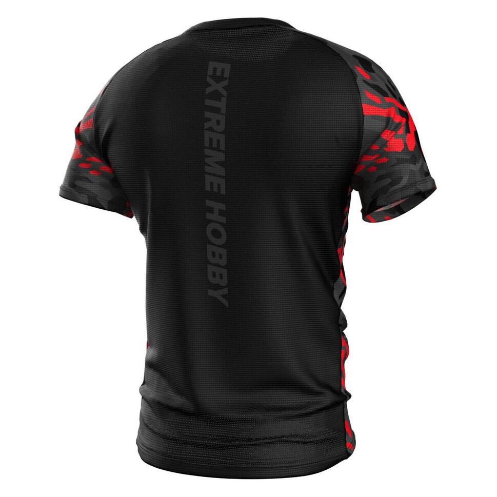 Koszulka Techniczna Sportowa Męska EXTREME HOBBY BLACK PANTHER