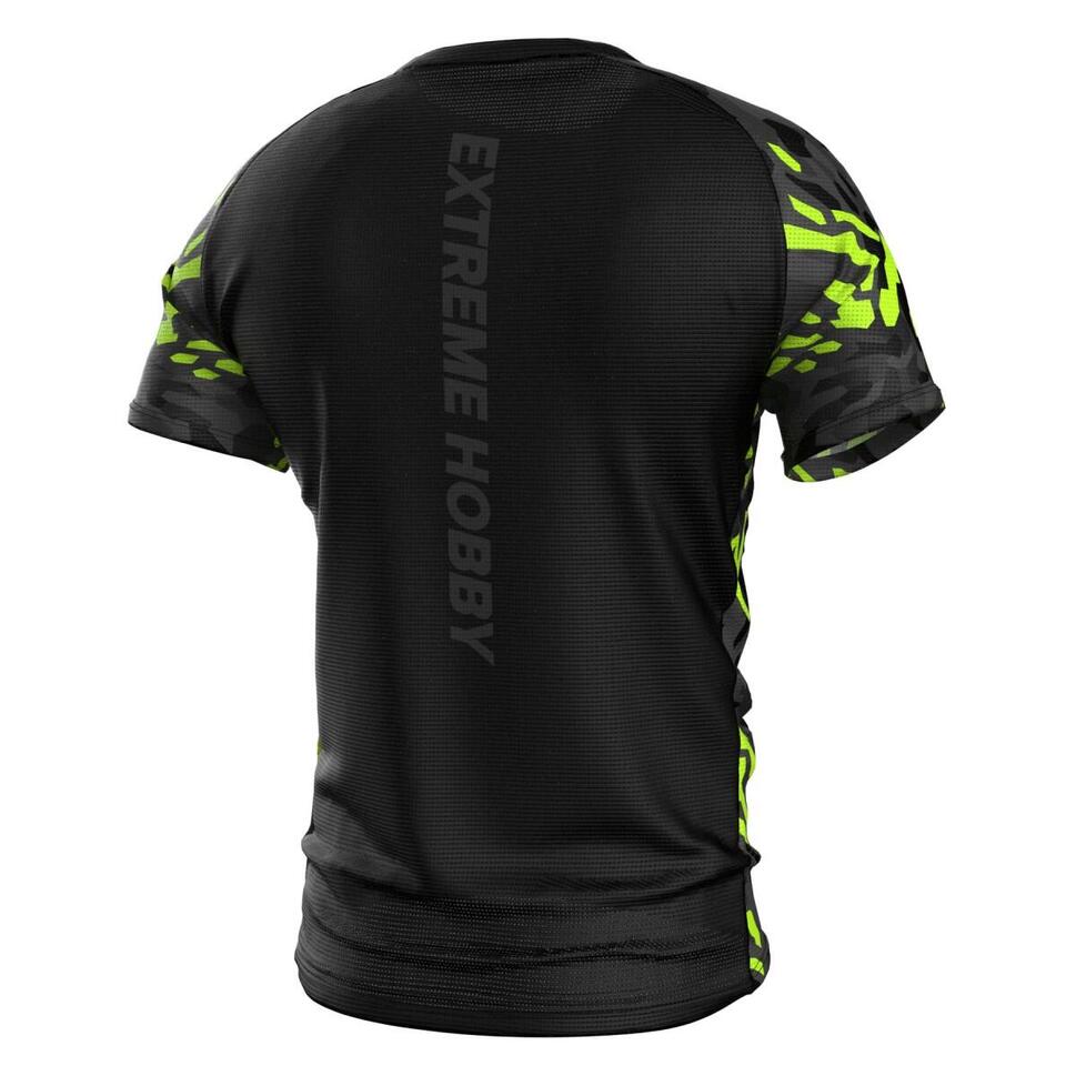 Koszulka Techniczna Sportowa Męska EXTREME HOBBY BLACK PANTHER