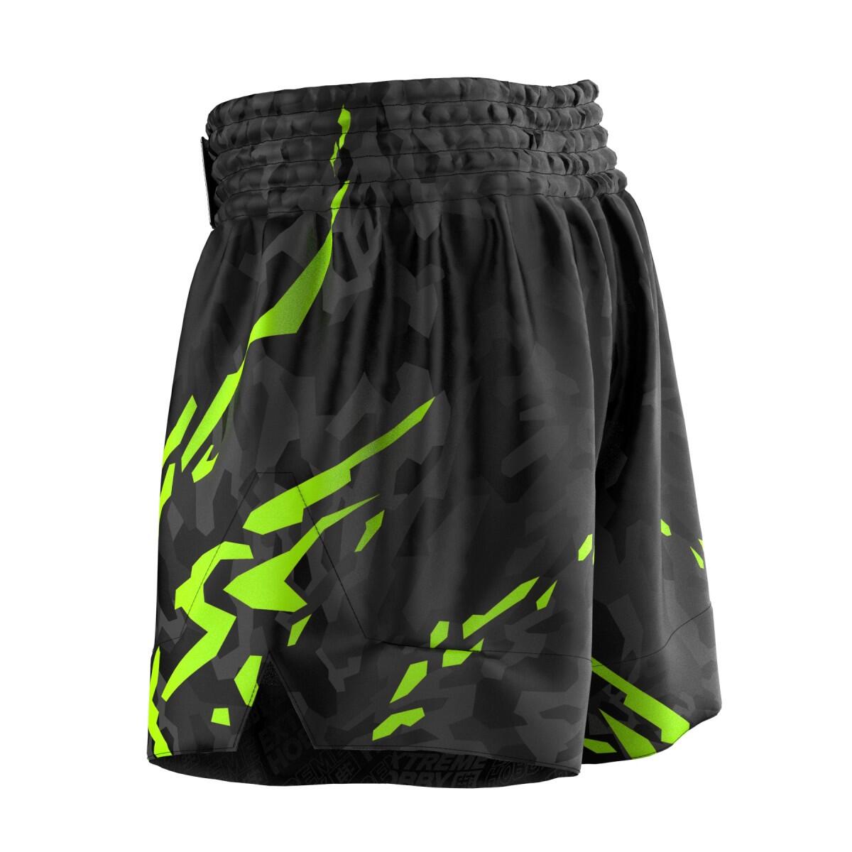 Shorts de Muay Thai pour hommes EXTREME HOBBY BLACK PANTHER 4/7