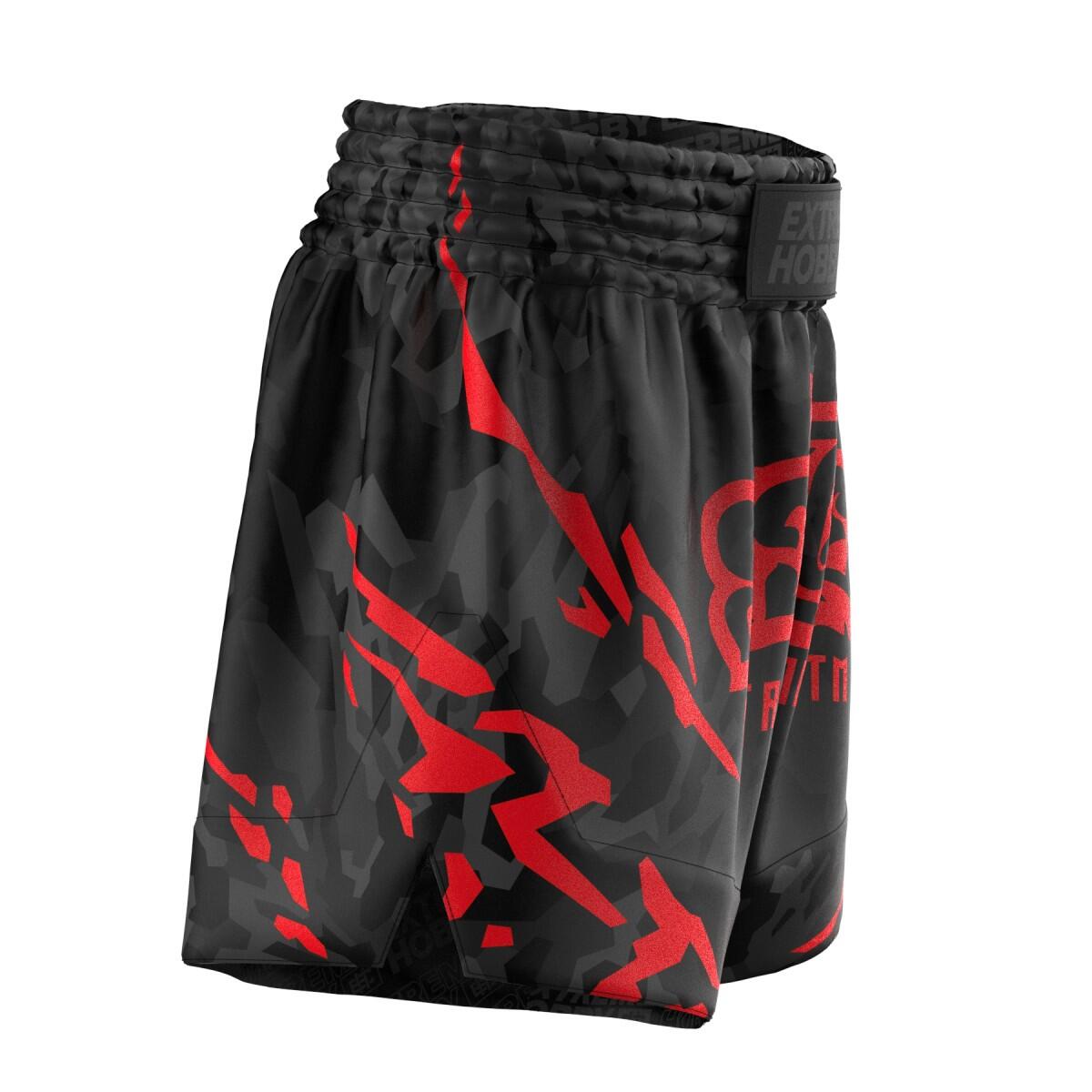 Pantaloncini Muay Thai da uomo EXTREME HOBBY BLACK PANTHER 3/7