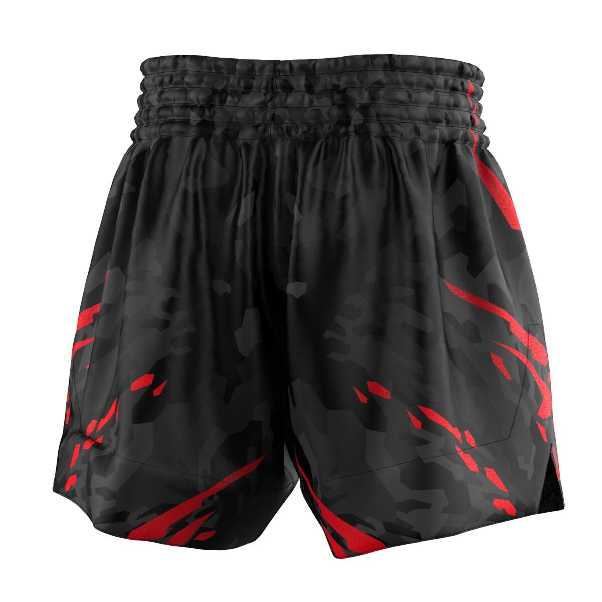 Pantaloncini Muay Thai da uomo EXTREME HOBBY BLACK PANTHER 2/7