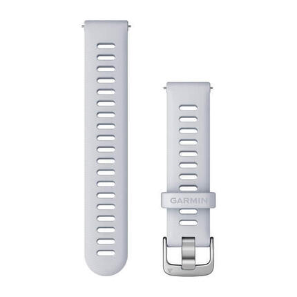 Bracelet de montre à dégagement rapide avec boucle argent Garmin 18 mm