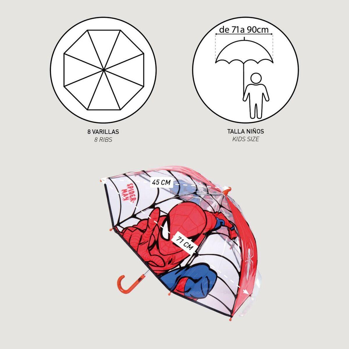 Paraguas Spider-Man Rojo 2/5