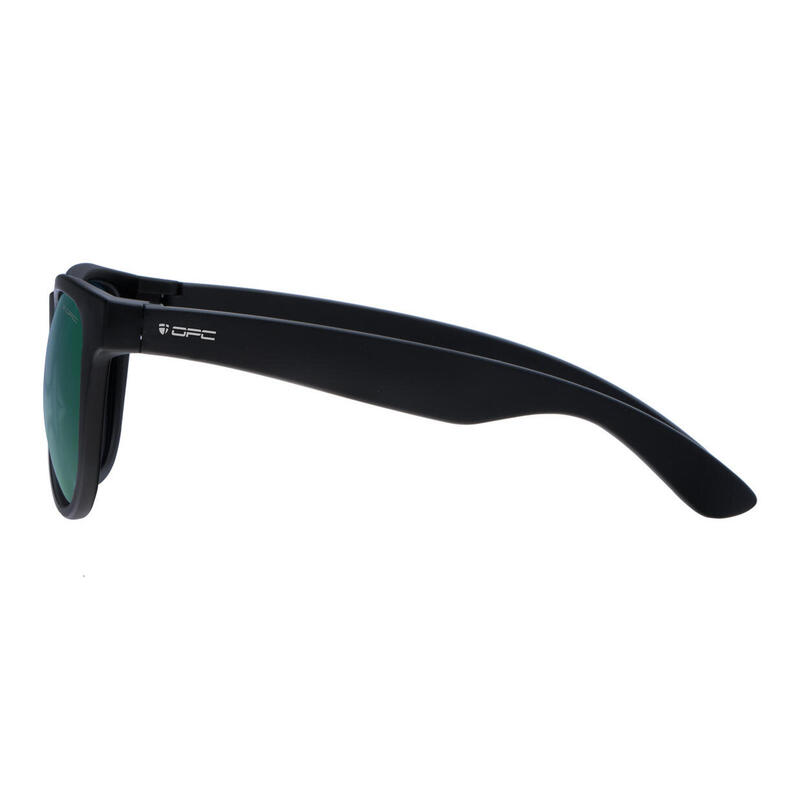 Okulary przeciwsłoneczne unisex OPC LIFESTYLE IBIZA Matt Black Green Revo  + etu